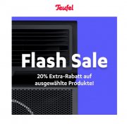 TEUFEL - Flash Sale - 20% Extra-Rabatt auf ausgew&auml;hlte Produkte
