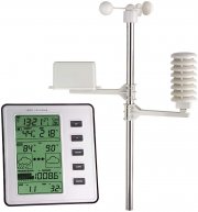 TFA Dostmann 35-1077 Stratos Funk-Wetterstation mit Wind- und Regenmesser