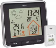TFA Dostmann Digitale Life Funk Wetterstation mit inkl Aussensensor