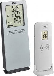 TFA Dostmann LOGOneo Funk-Thermometer f&uuml;r Raumtemperatur und Aussentemperatur