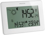 TFA Dostmann Slim Touch Funk-Wetterstation mit Wettervorhersage und Raumklima