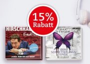 Thalia 15% Rabatt auf alle H&ouml;rb&uuml;cher