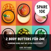 The Body Shop - 2 x 200ml Body Butter f&uuml;r 24&euro; anstatt 34&euro;