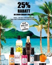 The Body Shop 25% Rabatt ab &euro; 50,&ndash; Einkaufswert