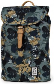 The Pack Society Small Rucksack Grey Camo Allover