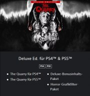 The Quarry - Deluxe-Edition - Teenie-Horror-Survival-Game (PS4 / PS5)