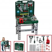Theo Klein 8681 - Bosch Werkbank klappbar, Spielzeug