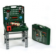 Theo Klein 8681 - Bosch Werkbank-Koffer f&uuml;r kleine Handwerker nur 25,65 Euro inkl. Versand