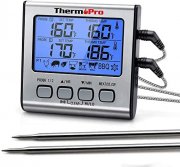 ThermoPro TP17 Digitales Grill-Thermometer mit zwei Edelstahlsonden