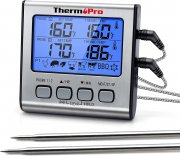 ThermoPro TP17 Digitales Grill- und Bratenthermometer mit zwei Edelstahlsonden bis 300&deg;C