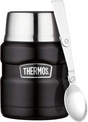 Thermos King Essensbeh&auml;lter 0,47 l Thermosbeh&auml;lter aus Edelstahl mit L&ouml;ffel
