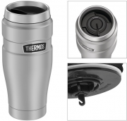 Thermos Stainless King 0,47 l to go Edelstahl Isolierbecher 