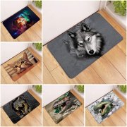 Tierschlafzimmer-Korridor-Wohnzimmer-Rutschfester Kissen-Teppich Fu&szlig;matten