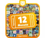 tigerticket 12 Monate - Premium Zugang zur tigerbox