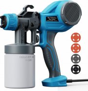 Tilswall &lrm;AL500 Elektro Farbspr&uuml;hsystem mit 4 D&uuml;sen & 3 Spritzmustern
