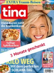  tina - 3 Monate Schnupperabo mit 13 Ausgaben geschenkt