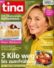 tina Jahresabo (53 Ausgaben) + 70 Euro BestChoice Einkaufs-Gutschein