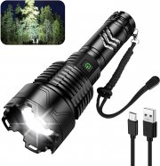 &lrm;TININ Wiederaufladbare Taktische 20000 Lumen XHP160.8 LED Taschenlampe