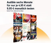 Tipp: 50% Rabatt auf 6 Monate Audible
