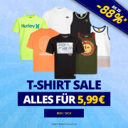 Tipp: Bis zu 88% Rabatt im SportSpar T-Shirt Sale &ndash; jedes Teil kostet nur 5,99&euro;