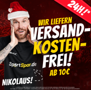 Tipp: F&uuml;r 24 Stunden keine Versandkosten auf alle Artikel bei SportSpar