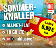 Tipp: o2 Allnet-Flat mit 10GB LTE inkl. BILDplus f&uuml;r nur 9,99&euro; monatlich 