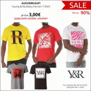 Tipp: Outlet46 - YOUNG & RECKLESS T-Shirts und Tank Tops f&uuml;r je 3 &euro; !!!