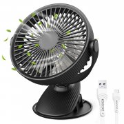 Tisch Ventilator Leise Kleiner,&Oslash; 15cm 2000mAh 9W