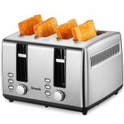 Toaster, Langschlitz, 7 Br&auml;unungsstufen, Edelstahl,1700W nur 32,99&euro; statt 41,99&euro;