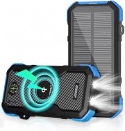 TOENNESEN 26800mAh Solar Powerbank und QI Wireless Ladeger&auml;t