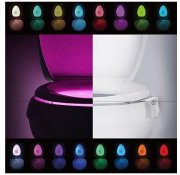 Toilettenlicht mit Bewegungsmelder und 16 Farben f&uuml;r 2,80&euro;