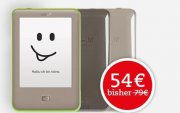 tolino page eBook Reader inkl. tolino Bumper f&uuml;r 54&euro;