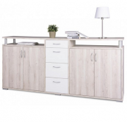 Tolles Sideboard Maximo in Eiche Nachbildung f&uuml;r 128,99 Euro inkl. Versand bei POCO