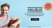 Tom Tailor: 20% auf Klamotten in blau, nur noch heute.
