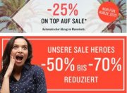 Tom Tailor: 25% extra Rabatt zus&auml;tzlich auf den gesamten Sale