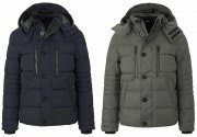 Tom Tailor Puffer Jacket Padded Herrenjacke mit Kapuze