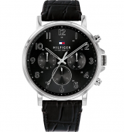 Tommy Hilfiger 1710381 Multi Zifferblatt Herrenuhr mit Lederarmband