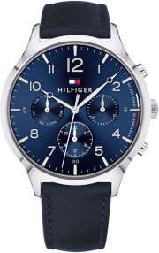 Tommy Hilfiger 1781874 Unisex Quarz Uhr mit Leder Armband 