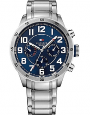 Tommy Hilfiger 1791053 Herren Analog Quarz Armbanduhr mit Edelstahlarmband