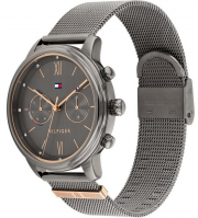 Tommy Hilfiger Blake 1782304 Multi Zifferblatt Armbanduhr mit Edelstahl-Mesh-Armband
