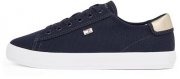 Tommy Hilfiger Canvas Sneaker in Blau f&uuml;r unter 48&euro;