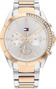 Tommy Hilfiger Damenuhr Edelstahl (Gold/Silber) f&uuml;r 89,99&euro;