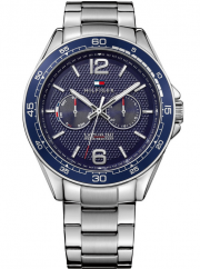 Tommy Hilfiger Erik 1791366 Multi Zifferblatt Quarz Herrenuhr mit Edelstahlarmband