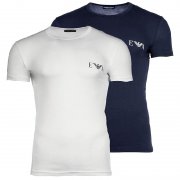 2x Armani Herren T-Shirt Bold Monogramm stark reduziert