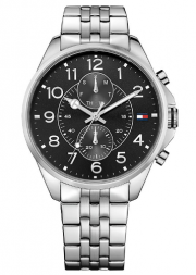 Tommy Hilfiger Herrenuhr 1791276 mit Edelstahl Armband