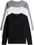 Tommy Hilfiger Langarmshirts (3er Pack) f&uuml;r 41&euro;