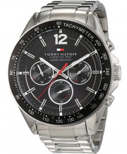Tommy Hilfiger Luke 1791104 Herren Multifunktionsuhr mit Edelstahlarmband