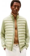 Tommy Hilfiger Sweatjacke f&uuml;r Herren - Gr&uuml;n, Gr. M stark reduziert