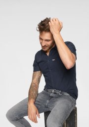 TOMMY JEANS Kurzarmhemd &raquo;TJM S/S SOLID POPLIN SHIRT f&uuml;r 44,85&euro; statt 70,85&euro;