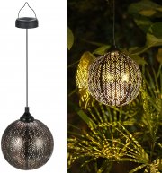 Tomshine Dekorative LED Solarlaterne f&uuml;r den Au&szlig;enbereich